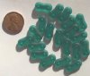 20 4x16mm Two Hole Spacer - Matte Emerald
